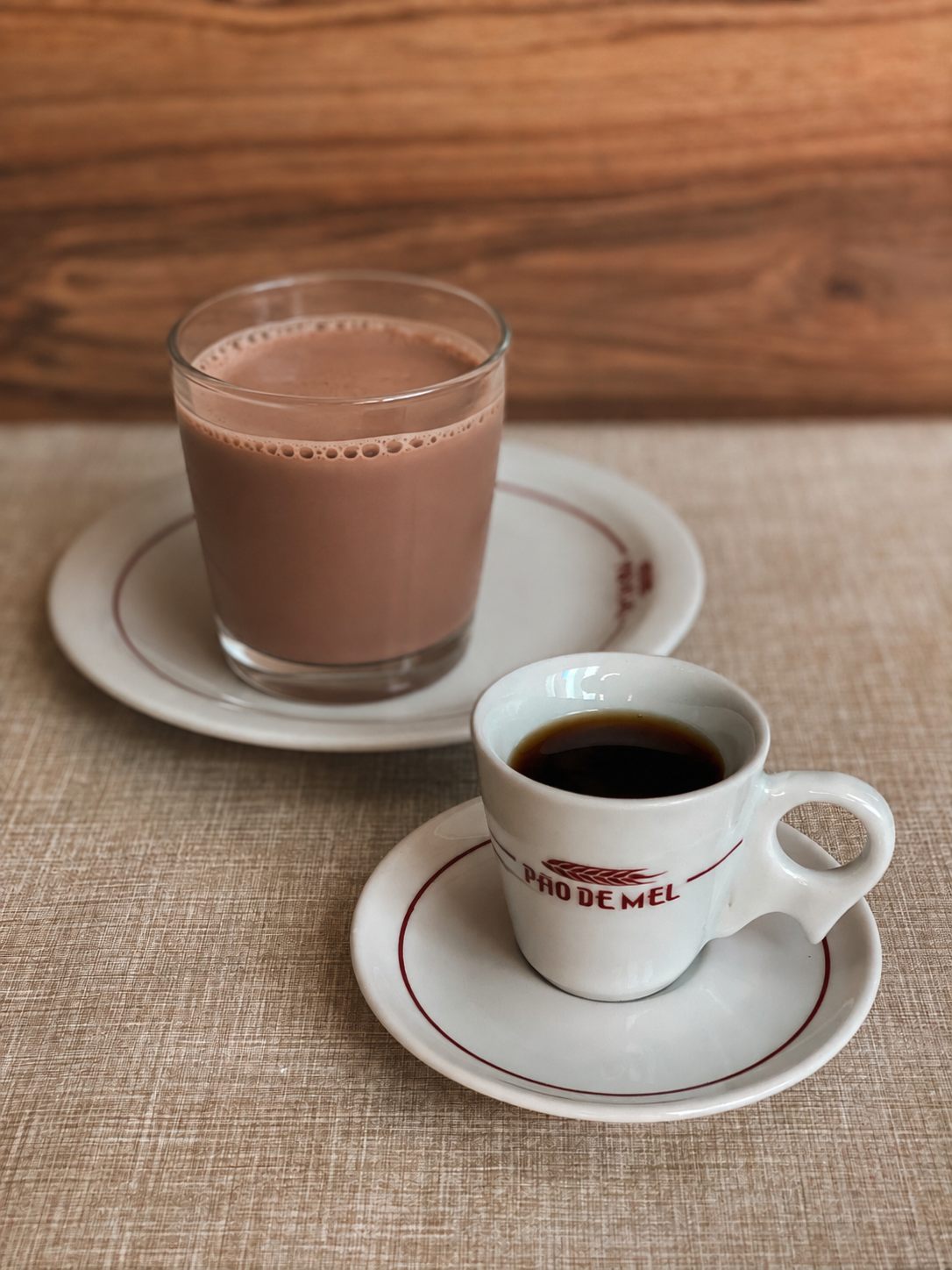 Cafés e leites