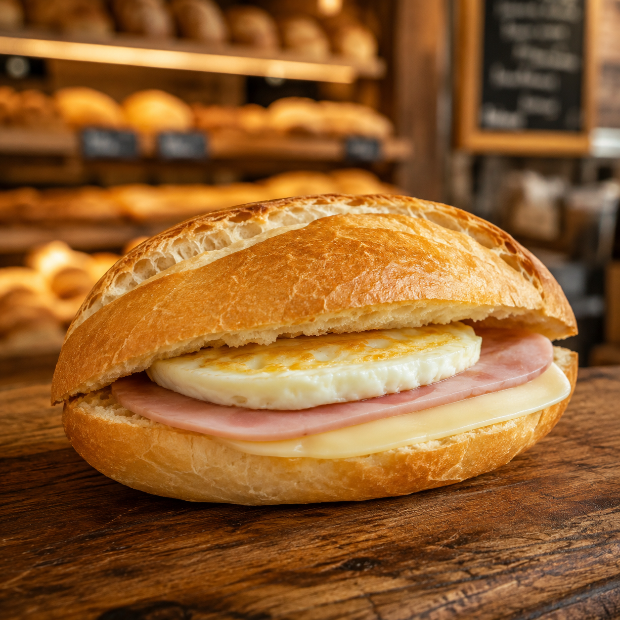 Pão com 3 recheios