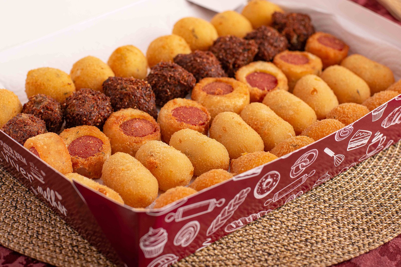 Mini salgadinhos