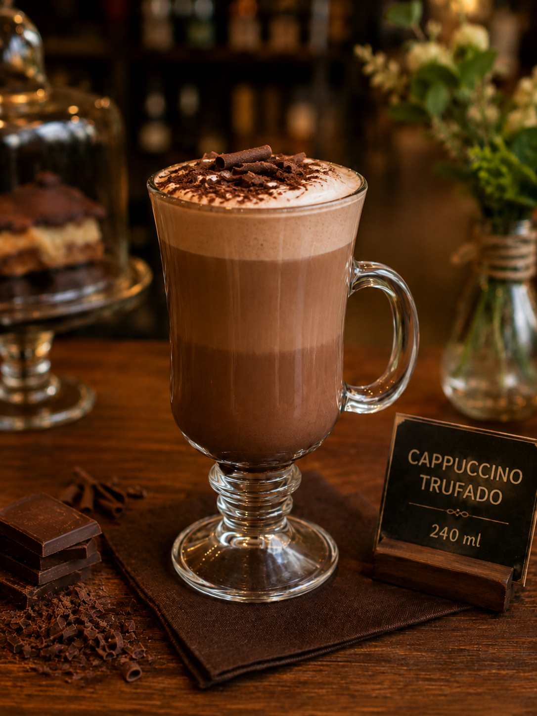 Cappuccino trufado