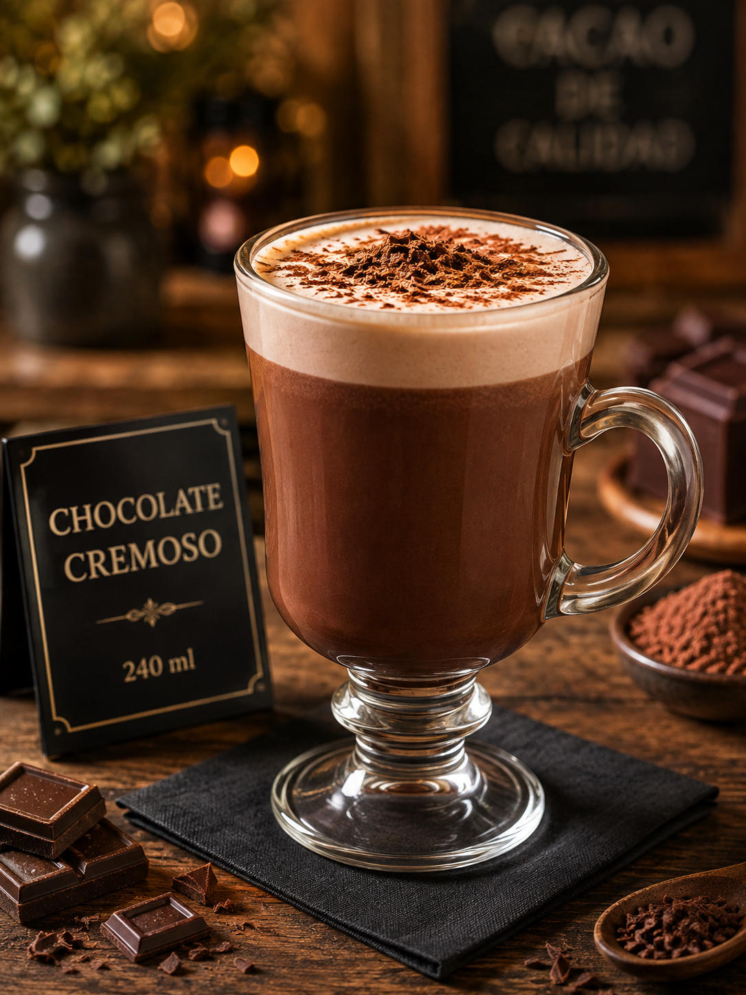 Chocolate cremoso