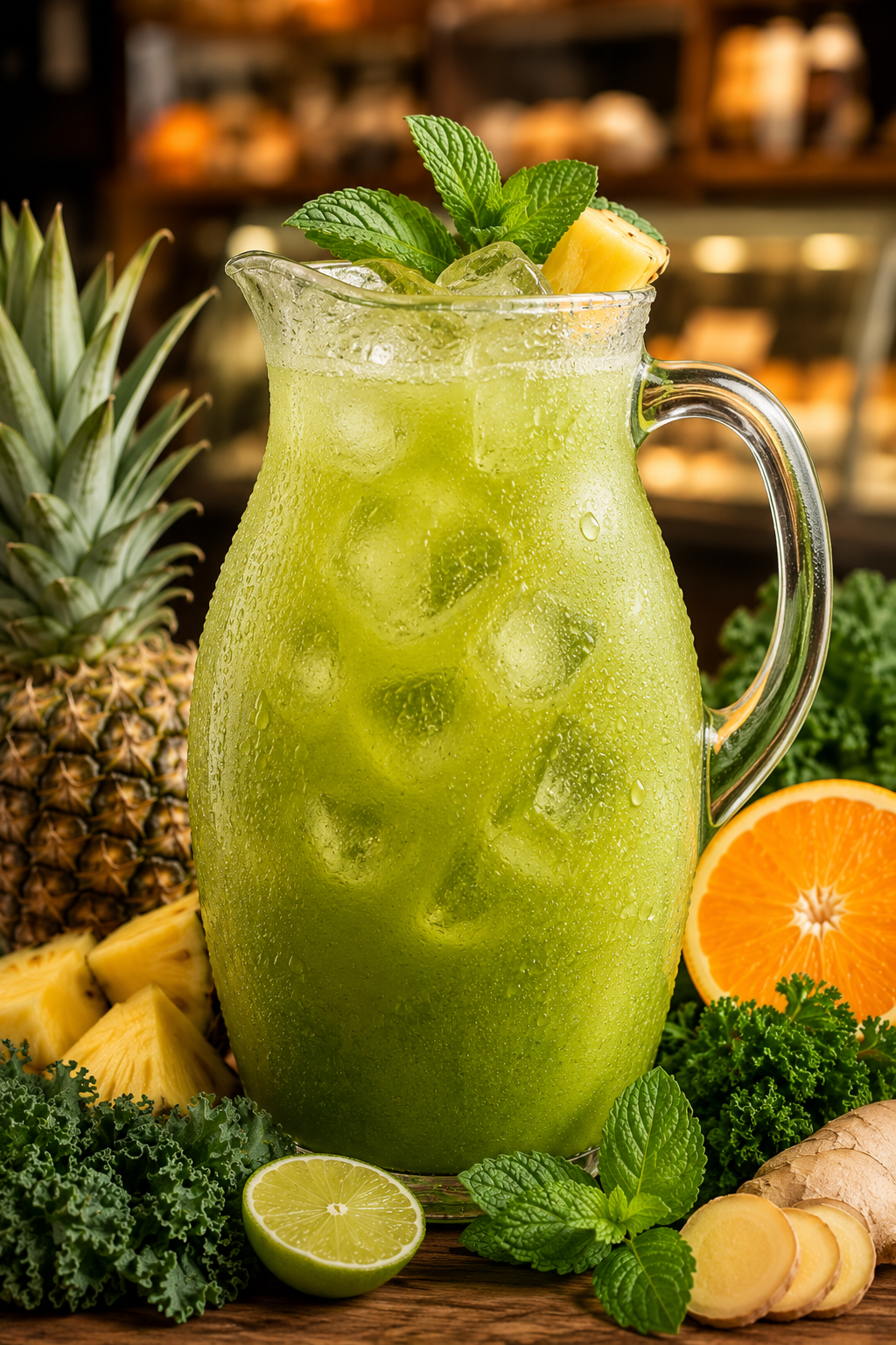 Suco detox jarra